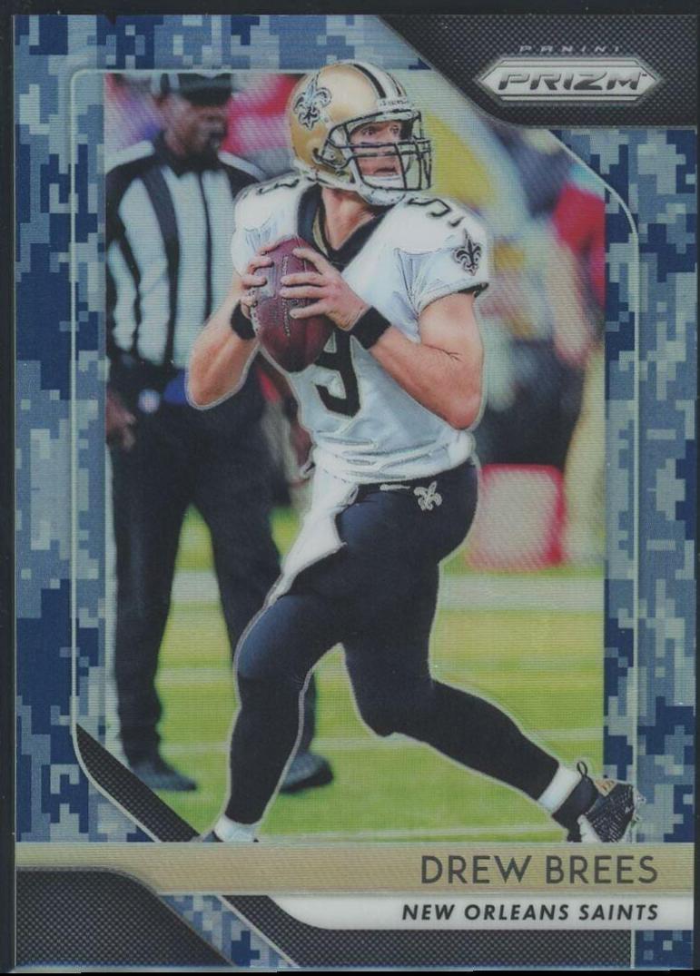 Drew Brees [Camo Prizm] #63