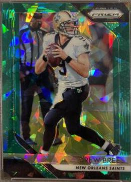 Drew Brees [Green Prizm Crystals] #63
