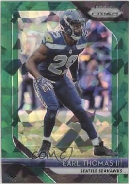 Earl Thomas III [Green Prizm Crystals] #20