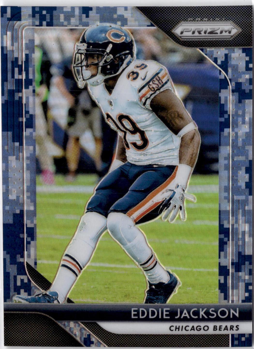 Eddie Jackson [Camo Prizm] #167
