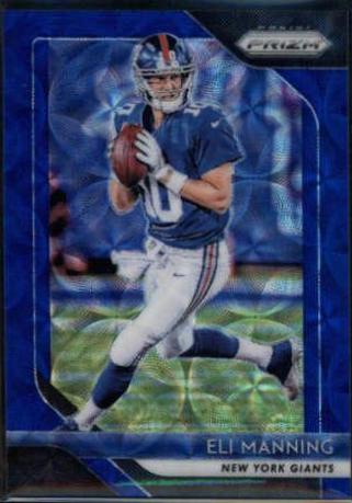 Eli Manning [Blue Scope Prizm] #57