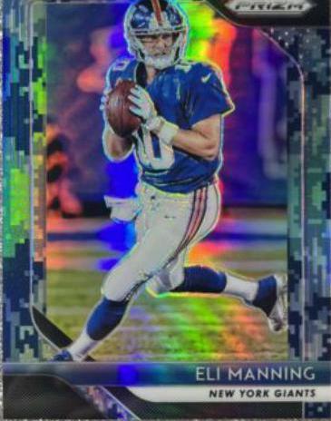 Eli Manning [Camo Prizm] #57