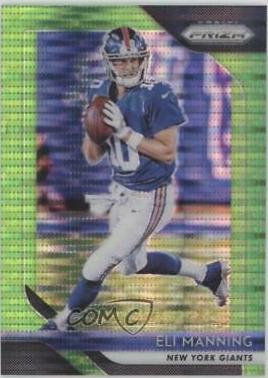 Eli Manning [Neon Green Pulsar] #57