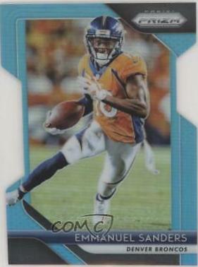 Emmanuel Sanders [Light Blue Prizm] #139