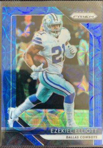 Ezekiel Elliott [Blue Scope Prizm] #146