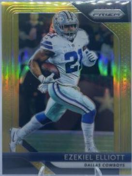 Ezekiel Elliott [Gold Prizm] #146