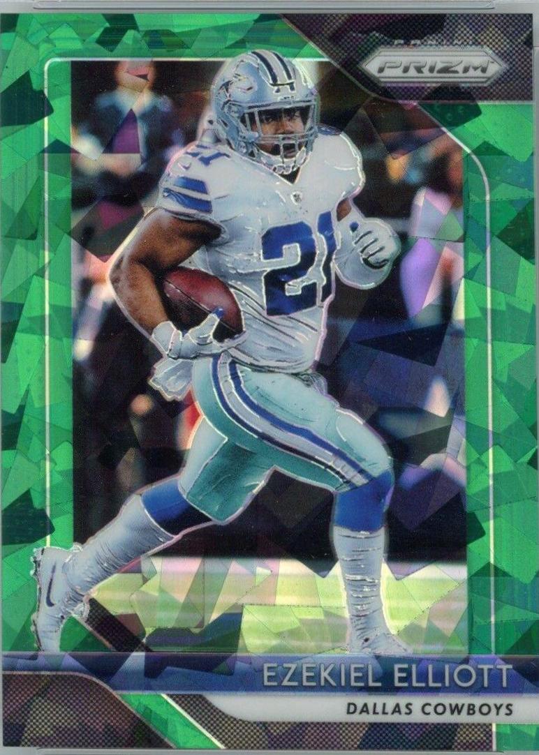 Ezekiel Elliott [Green Prizm Crystals] #146