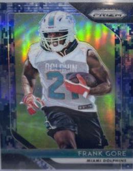 Frank Gore [Camo Prizm] #86