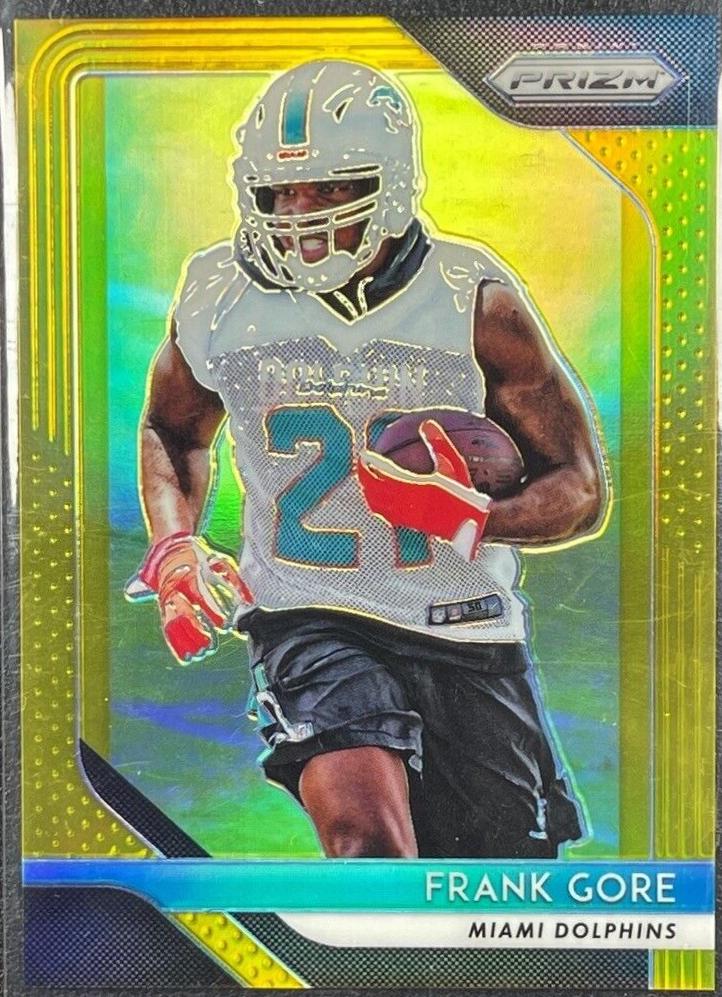 Frank Gore [Gold Prizm] #86