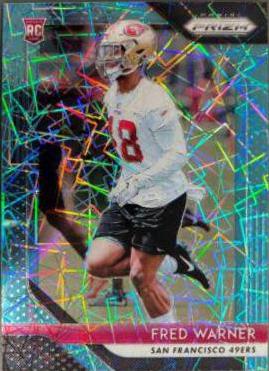 Fred Warner [Blue Prizm] #257