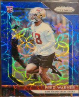 Fred Warner [Blue Scope Prizm] #257