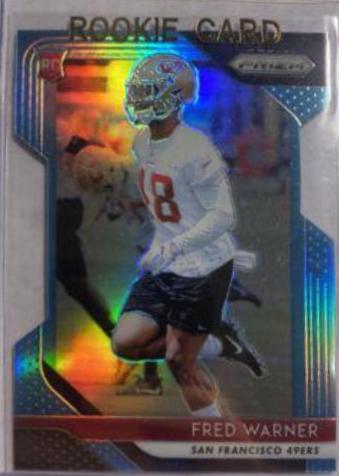 Fred Warner [Light Blue Prizm] #257
