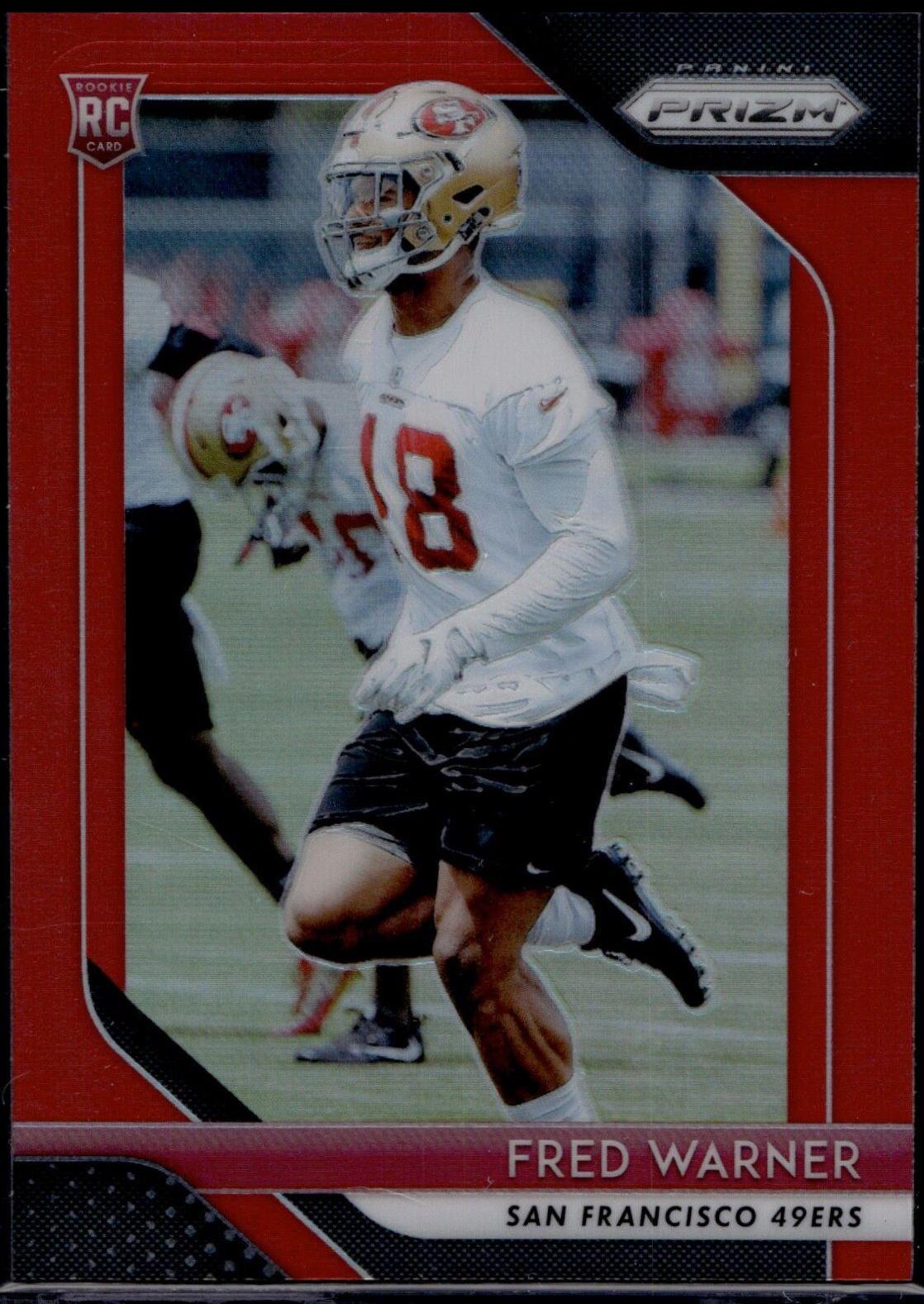 Fred Warner [Red Prizm] #257