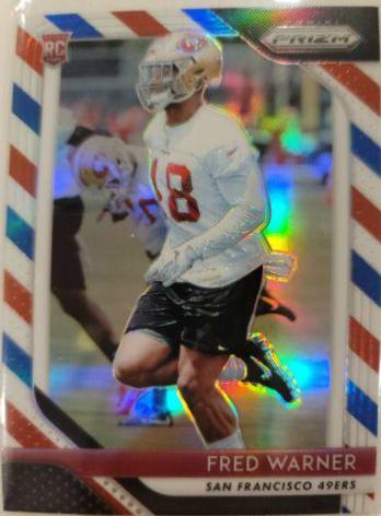 Fred Warner [Red White Blue] #257