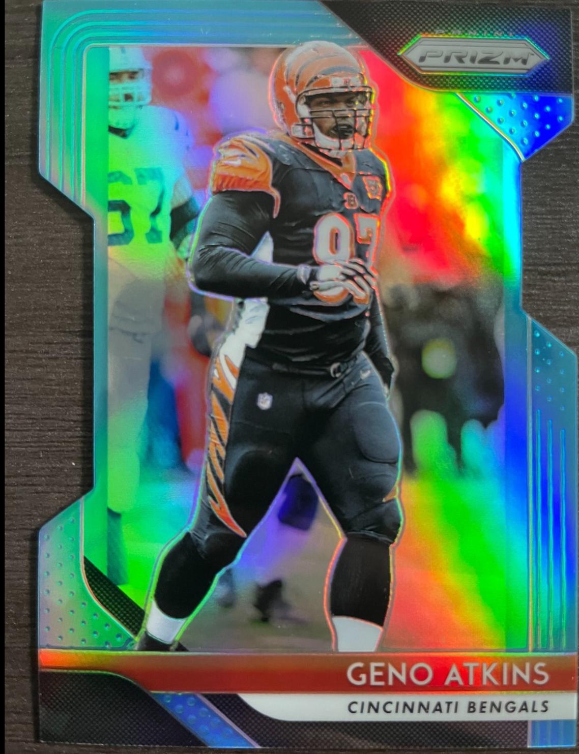 Geno Atkins [Light Blue Prizm] #160