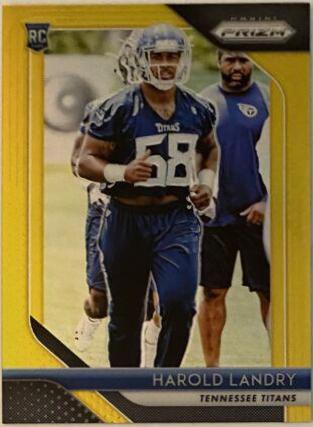Harold Landry [Gold Prizm] #254