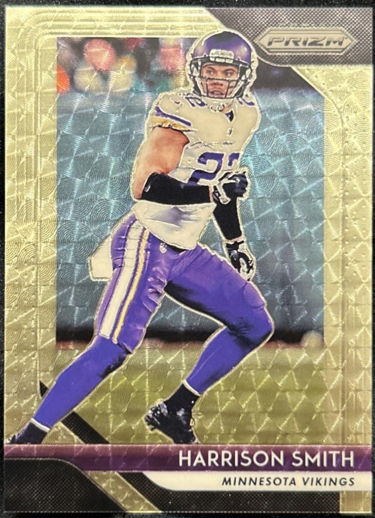 Harrison Smith [Gold Prizm Vinyl] #82