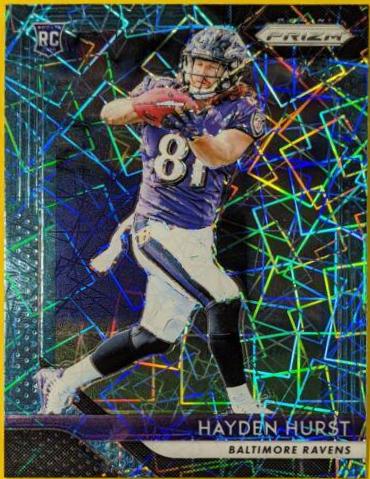 Hayden Hurst [Blue Prizm] #208