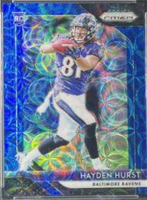 Hayden Hurst [Blue Scope Prizm] #208