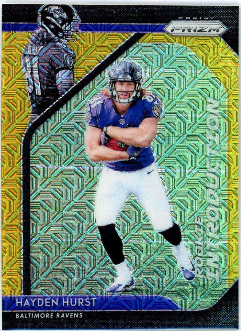 Hayden Hurst [Gold Prizm] #208