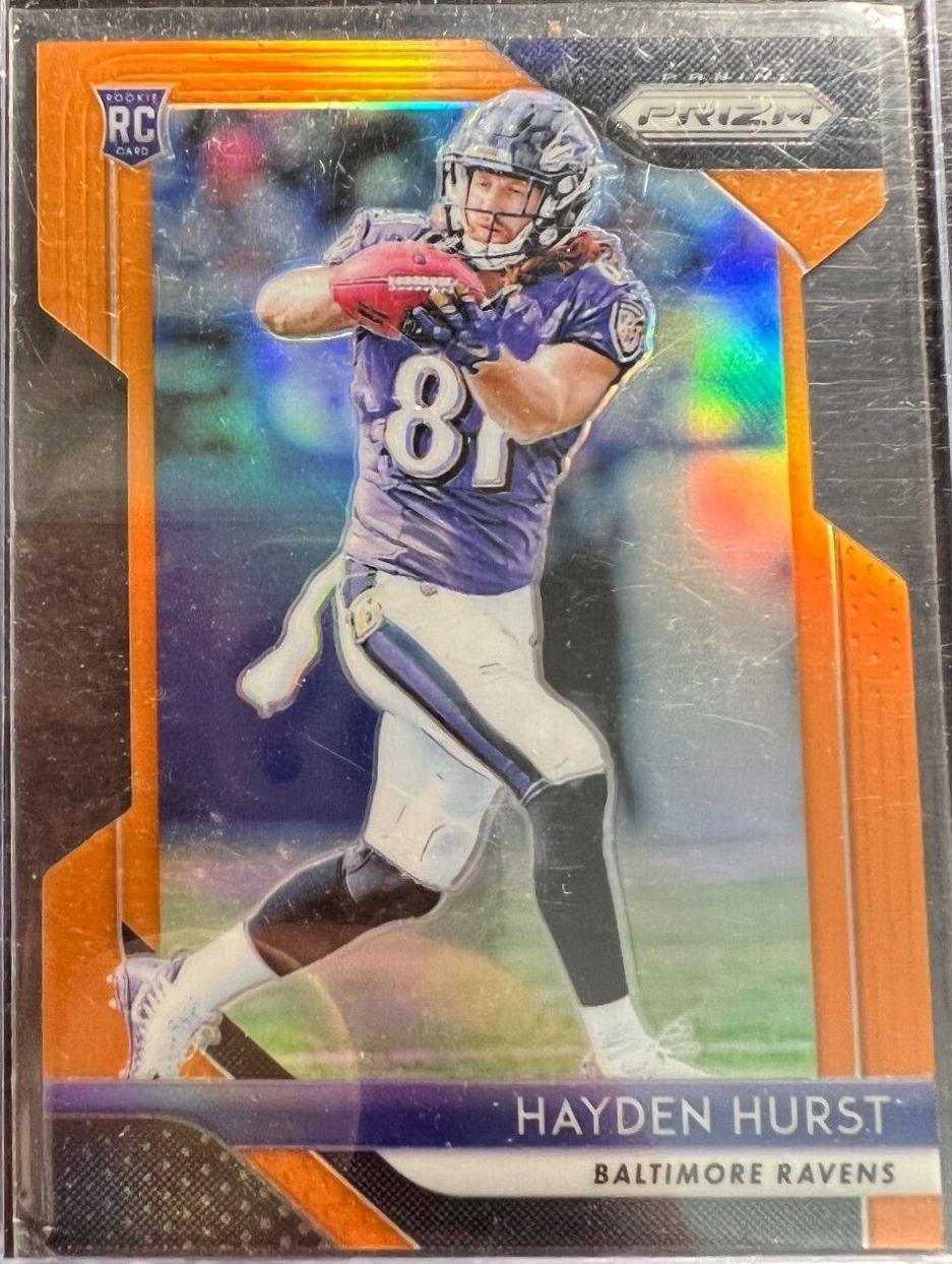 Hayden Hurst [Orange Prizm] #208