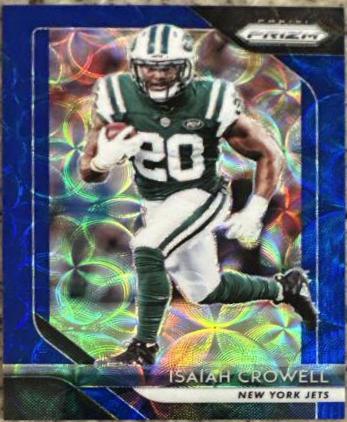 Isaiah Crowell [Blue Scope Prizm] #53