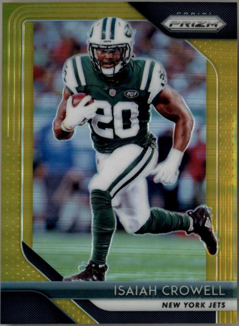 Isaiah Crowell [Gold Prizm] #53