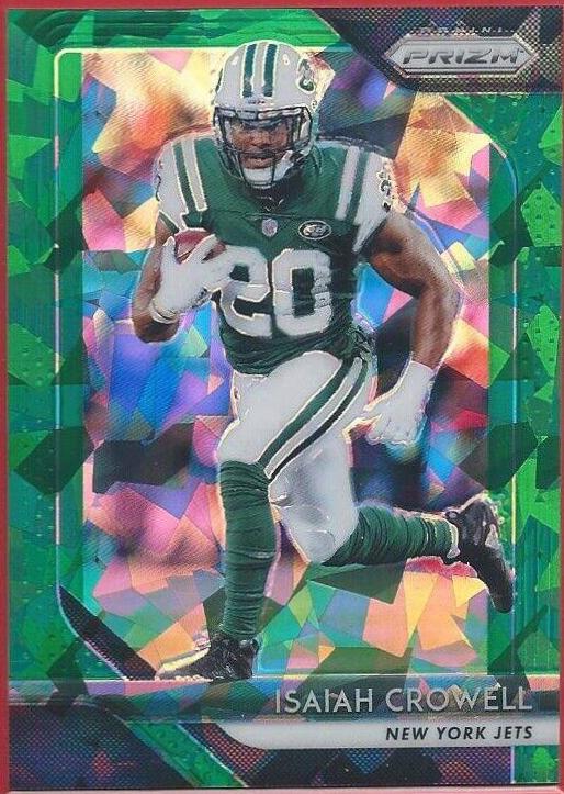 Isaiah Crowell [Green Prizm Crystals] #53