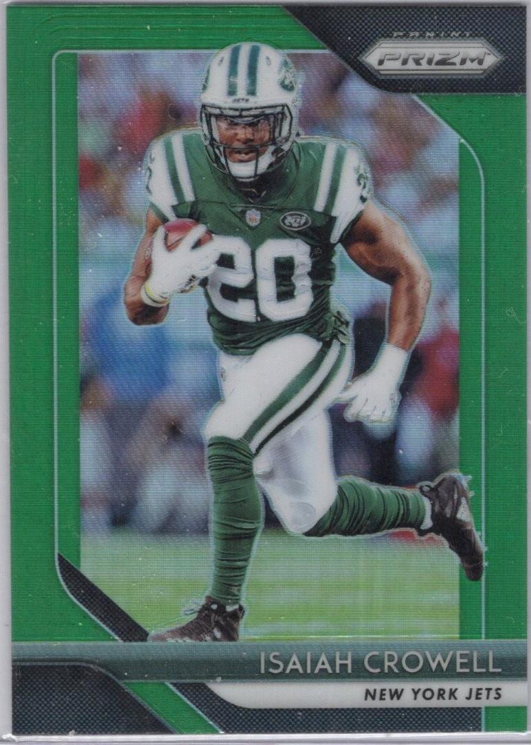 Isaiah Crowell [Green Prizm] #53