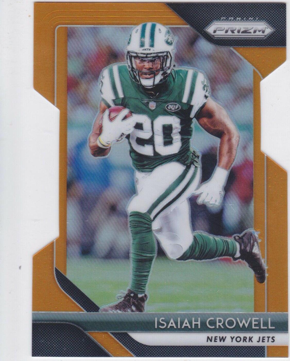 Isaiah Crowell [Orange Prizm] #53