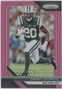 Isaiah Crowell [Pink Prizm] #53