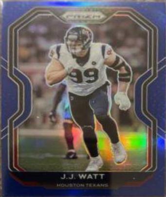 J.J. Watt [Blue Prizm] #121