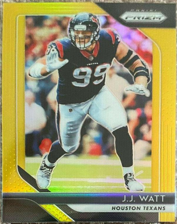 J.J. Watt [Gold Prizm] #121