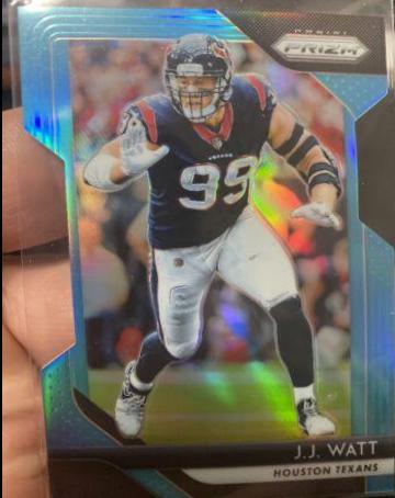J.J. Watt [Light Blue Prizm] #121