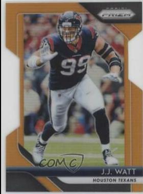 J.J. Watt [Orange Prizm] #121