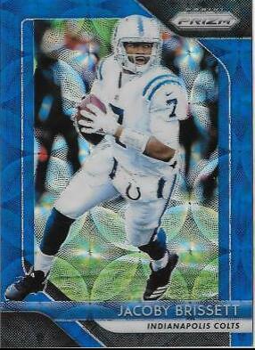 Jacoby Brissett [Blue Scope Prizm] #115