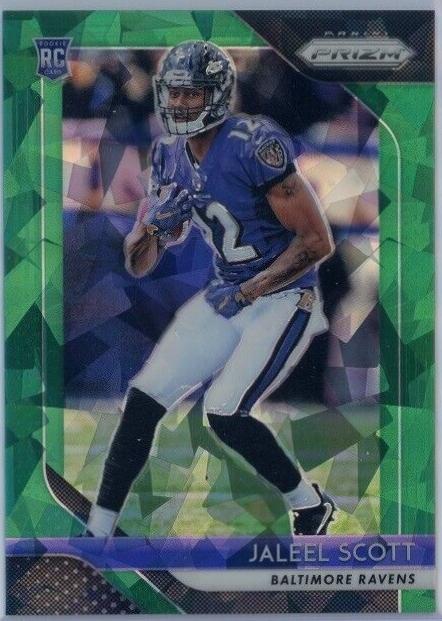 Jaleel Scott [Green Prizm Crystals] #235