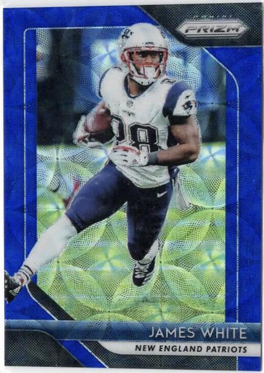 James White [Blue Scope Prizm] #72