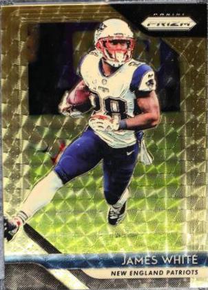 James White [Gold Prizm Vinyl] #72