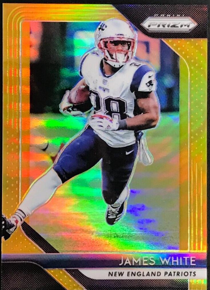 James White [Gold Prizm] #72