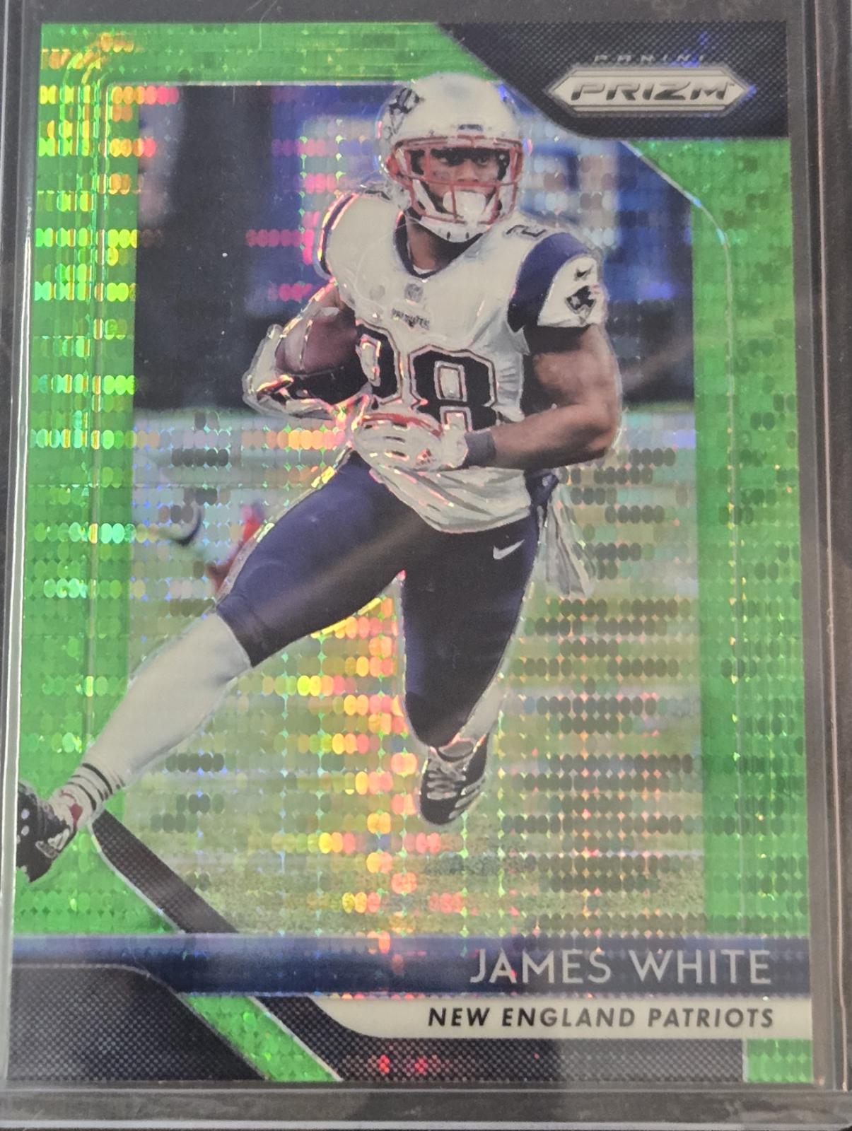 James White [Green Prizm Crystals] #72