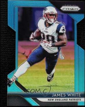 James White [Light Blue Prizm] #72