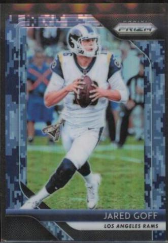 Jared Goff [Camo Prizm] #90