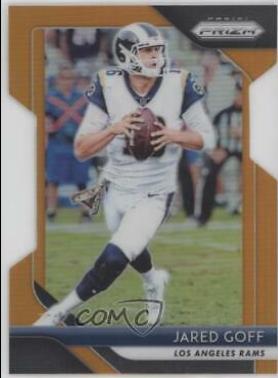 Jared Goff [Orange Prizm] #90