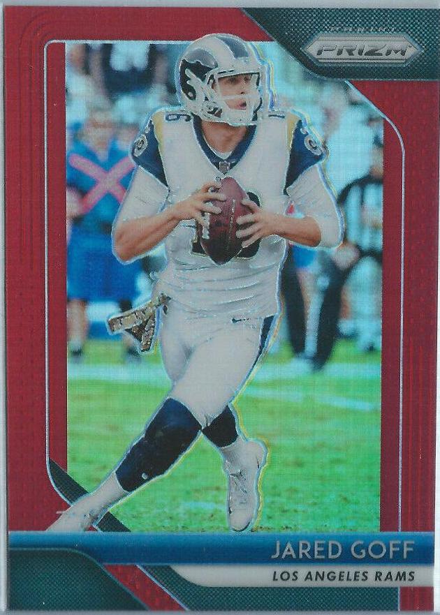 Jared Goff [Red Prizm] #90