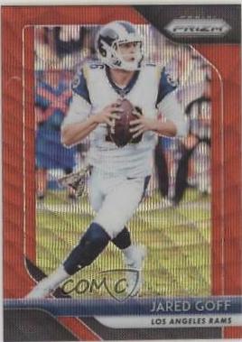 Jared Goff [Red Wave] #90