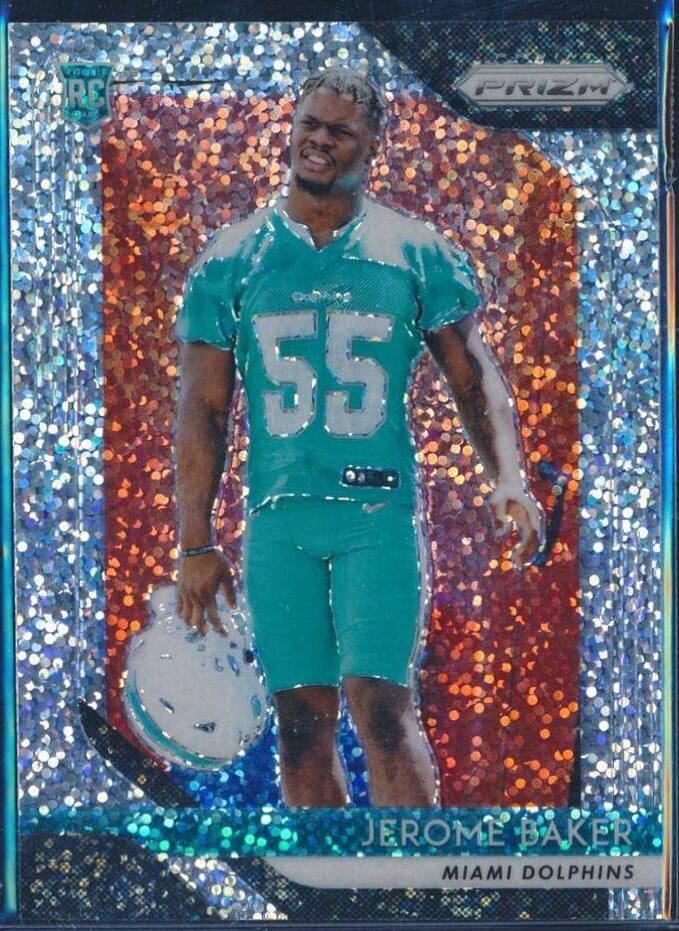 Jerome Baker [White Sparkle Prizm] #264