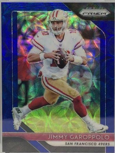 Jimmy Garoppolo [Blue Scope Prizm] #25