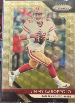 Jimmy Garoppolo [Gold Prizm Vinyl] #25