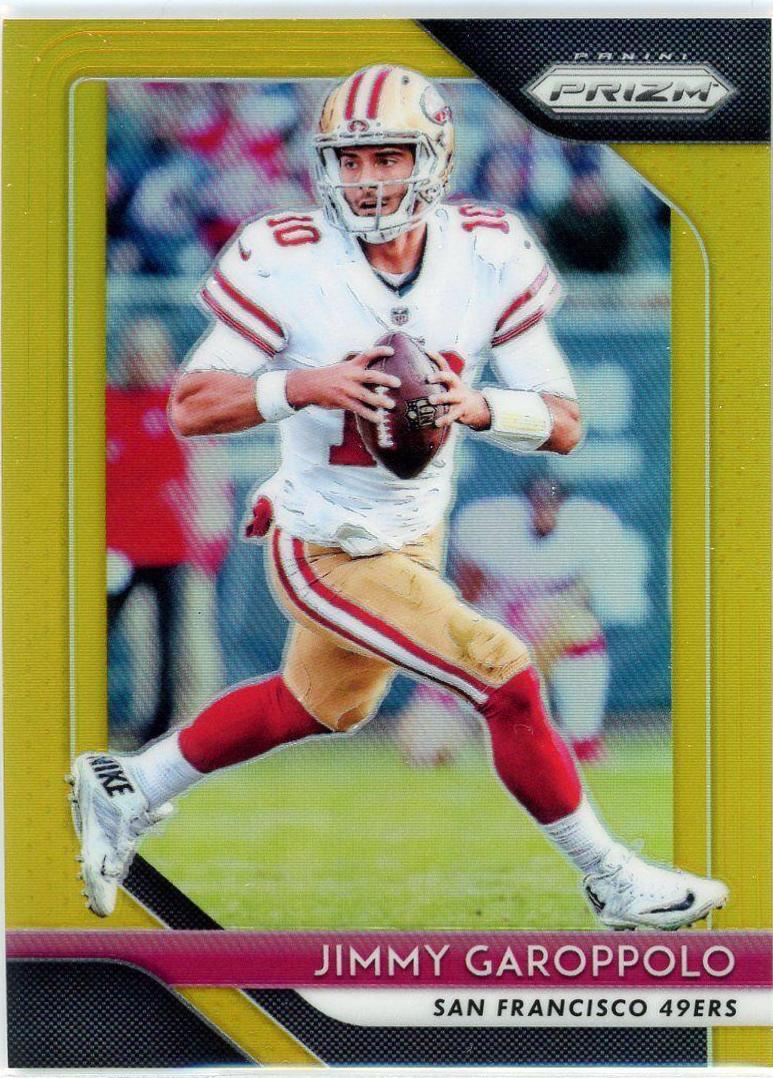 Jimmy Garoppolo [Gold Prizm] #25
